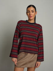 Maglia viscosa righe Bordeaux Haveone MSH-R306;Maglia viscosa righe Bordeaux Haveone MSH-R306 — foto 2;Maglia viscosa righe Bordeaux Haveone MSH-R306 — foto 3;Maglia viscosa righe Bordeaux Haveone MSH-R306 — foto 4;Maglia viscosa righe Bordeaux Haveone MSH-R306 — foto 5