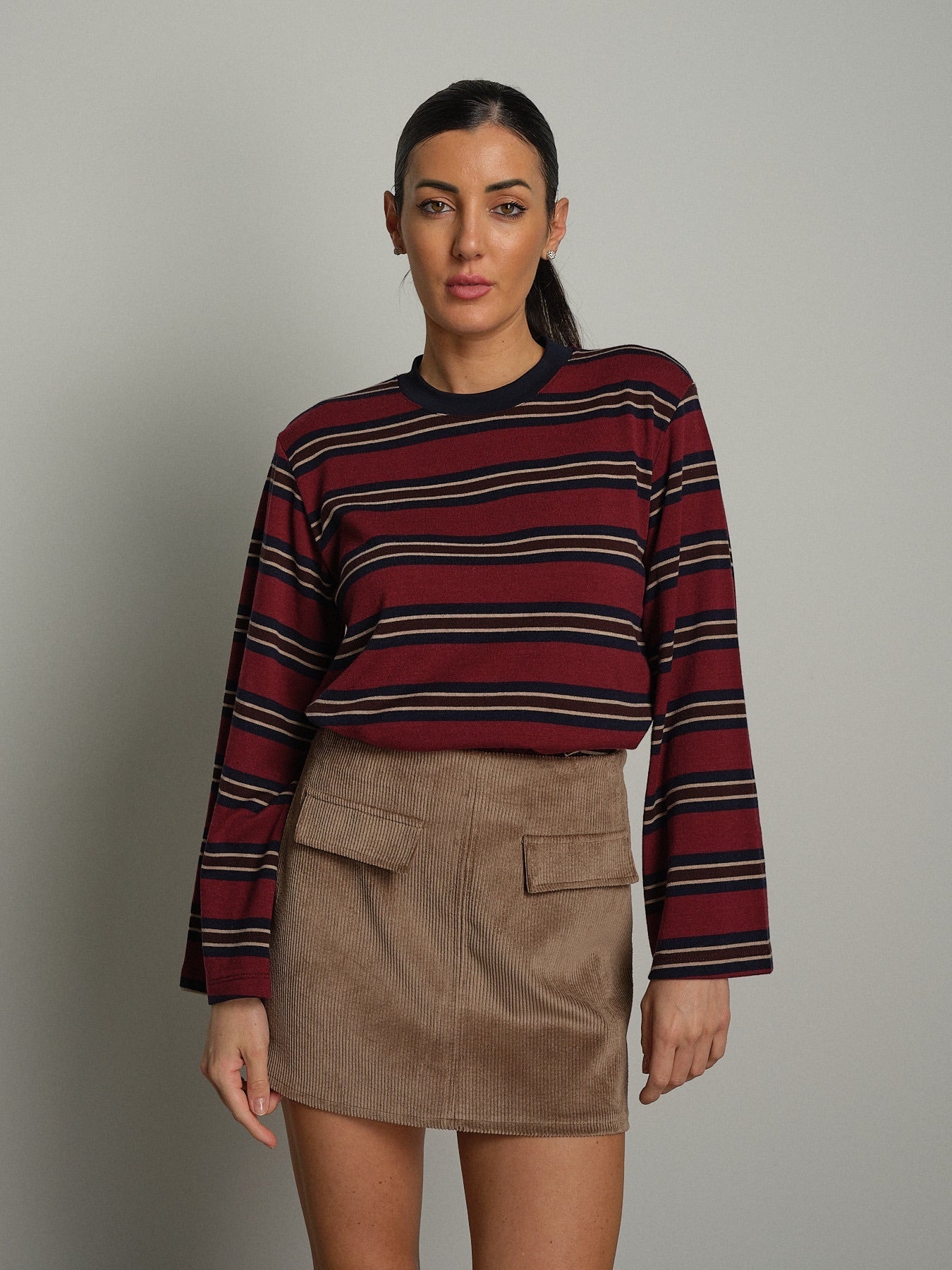 Maglia viscosa righe Bordeaux Haveone MSH-R306;Maglia viscosa righe Bordeaux Haveone MSH-R306 — foto 2;Maglia viscosa righe Bordeaux Haveone MSH-R306 — foto 3;Maglia viscosa righe Bordeaux Haveone MSH-R306 — foto 4;Maglia viscosa righe Bordeaux Haveone MSH-R306 — foto 5