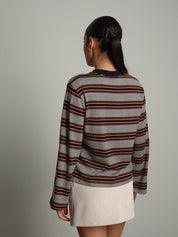 Maglia viscosa righe Grigio Haveone MSH-R306;Maglia viscosa righe Grigio Haveone MSH-R306 — foto 2;Maglia viscosa righe Grigio Haveone MSH-R306 — foto 3;Maglia viscosa righe Grigio Haveone MSH-R306 — foto 4;Maglia viscosa righe Grigio Haveone MSH-R306 — foto 5
