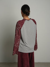 Maglia manica bandana Bordeaux Haveone MVS-R251;Maglia manica bandana Bordeaux Haveone MVS-R251 — foto 2;Maglia manica bandana Bordeaux Haveone MVS-R251 — foto 3;Maglia manica bandana Bordeaux Haveone MVS-R251 — foto 4