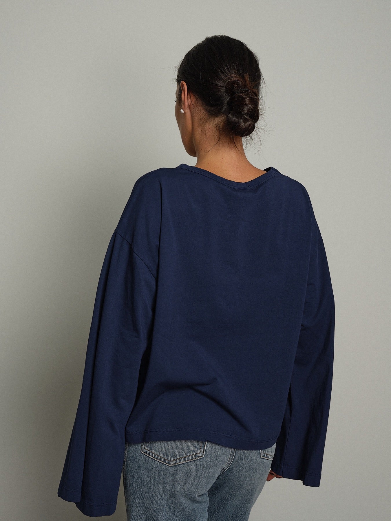 Maglia manica campana new Blu-notte Haveone MXT-R200;Maglia manica campana new Blu-notte Haveone MXT-R200 — foto 2;Maglia manica campana new Blu-notte Haveone MXT-R200 — foto 3