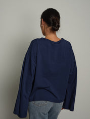 Maglia manica campana new Blu-notte Haveone MXT-R200;Maglia manica campana new Blu-notte Haveone MXT-R200 — foto 2;Maglia manica campana new Blu-notte Haveone MXT-R200 — foto 3