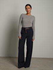 Pantalone palazzo "da avere" Blu-notte Haveone PIA-R298;Pantalone palazzo "da avere" Blu-notte Haveone PIA-R298 — foto 2;Pantalone palazzo "da avere" Blu-notte Haveone PIA-R298 — foto 3;Pantalone palazzo "da avere" Blu-notte Haveone PIA-R298 — foto 4;Pantalone palazzo "da avere" Blu-notte Haveone PIA-R298 — foto 5;Pantalone palazzo "da avere" Blu-notte Haveone PIA-R298 — foto 6