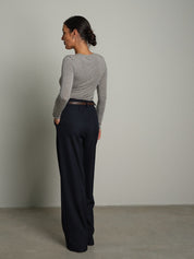 Pantalone palazzo "da avere" Blu-notte Haveone PIA-R298;Pantalone palazzo "da avere" Blu-notte Haveone PIA-R298 — foto 2;Pantalone palazzo "da avere" Blu-notte Haveone PIA-R298 — foto 3;Pantalone palazzo "da avere" Blu-notte Haveone PIA-R298 — foto 4;Pantalone palazzo "da avere" Blu-notte Haveone PIA-R298 — foto 5;Pantalone palazzo "da avere" Blu-notte Haveone PIA-R298 — foto 6