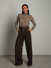 Pantalone palazzo "da avere" Moro Haveone PIA-R298;Pantalone palazzo "da avere" Moro Haveone PIA-R298 — foto 2;Pantalone palazzo "da avere" Moro Haveone PIA-R298 — foto 3;Pantalone palazzo "da avere" Moro Haveone PIA-R298 — foto 4;Pantalone palazzo "da avere" Moro Haveone PIA-R298 — foto 5