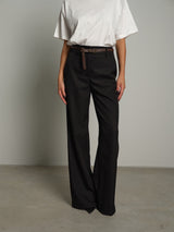 Pantalone palazzo "da avere" - Nero