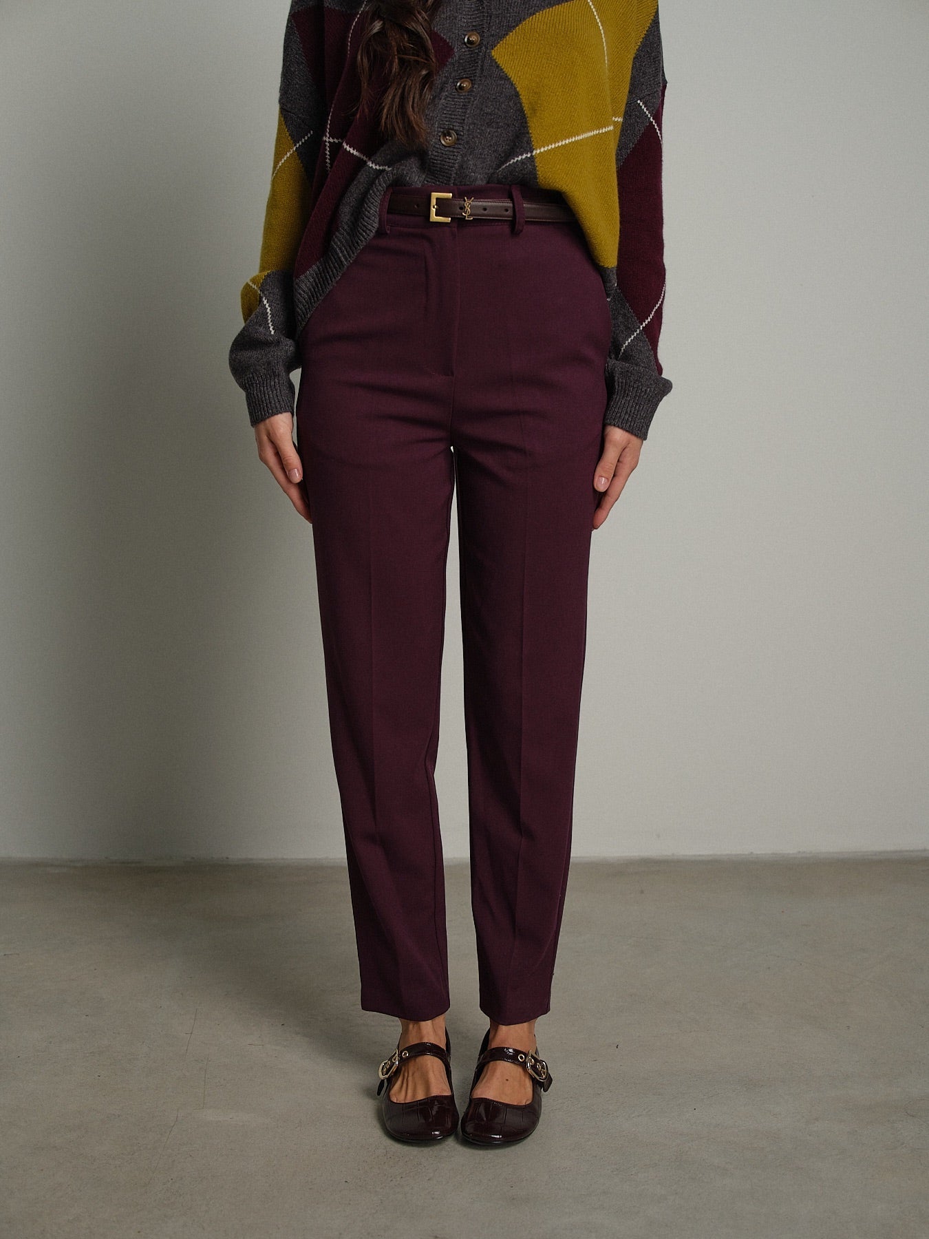Pantalone slim agata Vinaccia Haveone PIA-R321;Pantalone slim agata Vinaccia Haveone PIA-R321 — foto 2;Pantalone slim agata Vinaccia Haveone PIA-R321 — foto 3