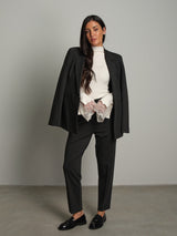 Pantalone sigaretta Anna - Antracite