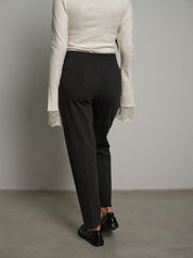 Pantalone sigaretta Anna Antracite Haveone PIA-R323;Pantalone sigaretta Anna Antracite Haveone PIA-R323 — foto 2;Pantalone sigaretta Anna Antracite Haveone PIA-R323 — foto 3