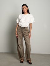 Jeans Stella - Tortora