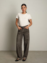 jeans stella sabbiato - Nero