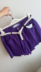 Shorts Ivy lino - Malva