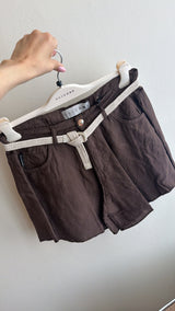 Shorts Ivy lino - Moka
