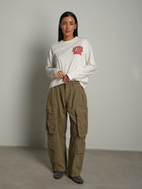 PAntalone cargo doppia tasca - Verde militare