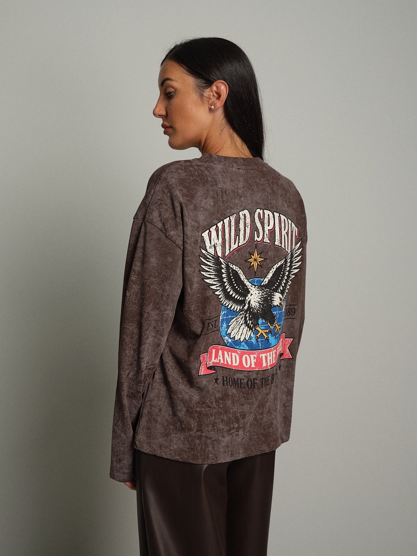 Maglia wild spirit Moro Haveone TDY-R029;Maglia wild spirit Moro Haveone TDY-R029 — foto 2;Maglia wild spirit Moro Haveone TDY-R029 — foto 3;Maglia wild spirit Moro Haveone TDY-R029 — foto 4;Maglia wild spirit Moro Haveone TDY-R029 — foto 5
