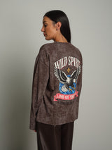 Maglia wild spirit - moro