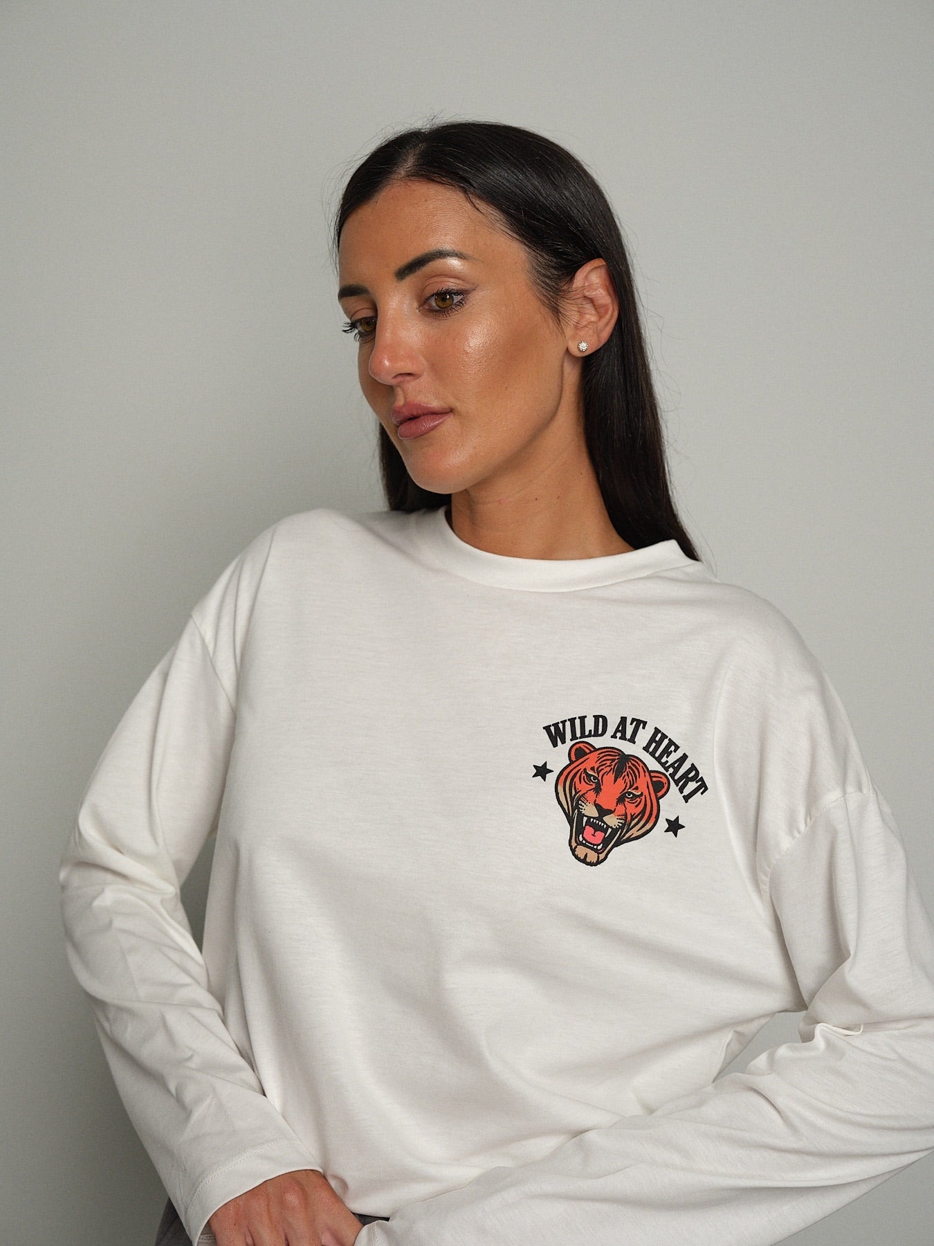 maglia wild at heart Bianco-ottico Haveone TDY-R030;maglia wild at heart Bianco-ottico Haveone TDY-R030 — foto 2;maglia wild at heart Bianco-ottico Haveone TDY-R030 — foto 3;maglia wild at heart Bianco-ottico Haveone TDY-R030 — foto 4