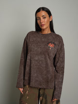 T-shirt wild at heart - moro