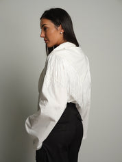 Maglia foulard frange Bianco-ottico Haveone TVS-R049;Maglia foulard frange Bianco-ottico Haveone TVS-R049 — foto 2;Maglia foulard frange Bianco-ottico Haveone TVS-R049 — foto 3;Maglia foulard frange Bianco-ottico Haveone TVS-R049 — foto 4;Maglia foulard frange Bianco-ottico Haveone TVS-R049 — foto 5;Maglia foulard frange Bianco-ottico Haveone TVS-R049 — foto 6