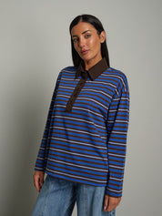 Polo manica lunga rigata Blu Haveone TXT-R034;Polo manica lunga rigata Blu Haveone TXT-R034 — foto 2;Polo manica lunga rigata Blu Haveone TXT-R034 — foto 3;Polo manica lunga rigata Blu Haveone TXT-R034 — foto 4;Polo manica lunga rigata Blu Haveone TXT-R034 — foto 5