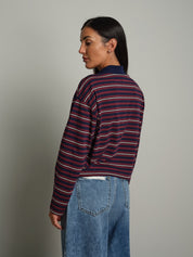 Polo manica lunga rigata Bordeaux Haveone TXT-R034;Polo manica lunga rigata Bordeaux Haveone TXT-R034 — foto 2;Polo manica lunga rigata Bordeaux Haveone TXT-R034 — foto 3;Polo manica lunga rigata Bordeaux Haveone TXT-R034 — foto 4