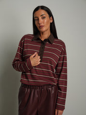 Polo manica lunga rigata Moro Haveone TXT-R034;Polo manica lunga rigata Moro Haveone TXT-R034 — foto 2;Polo manica lunga rigata Moro Haveone TXT-R034 — foto 3;Polo manica lunga rigata Moro Haveone TXT-R034 — foto 4