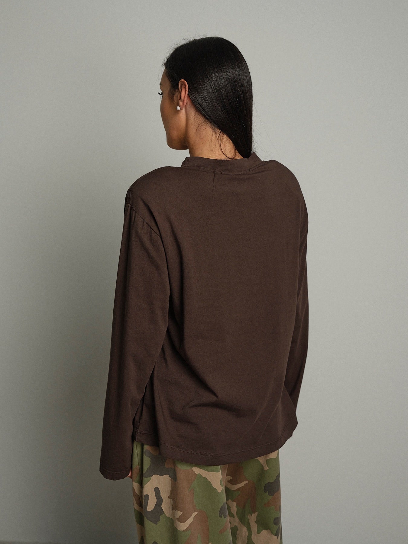 Maglia trapezio spalle imbottite Moro Haveone TXT-R044;Maglia trapezio spalle imbottite Moro Haveone TXT-R044 — foto 2