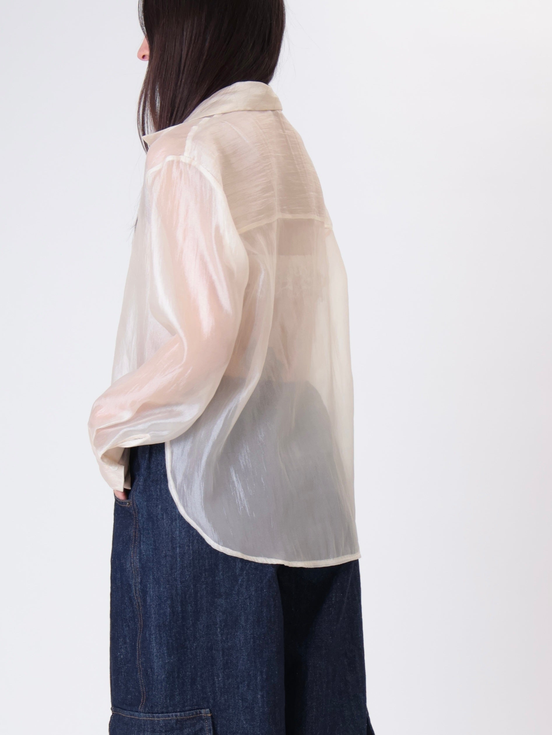 Camicia con top burro