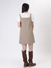 Abito tasche con t-shirt fango