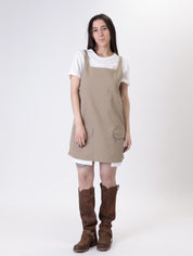 Abito tasche con t-shirt fango