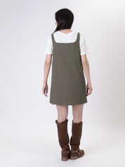 Abito tasche con t-shirt militare