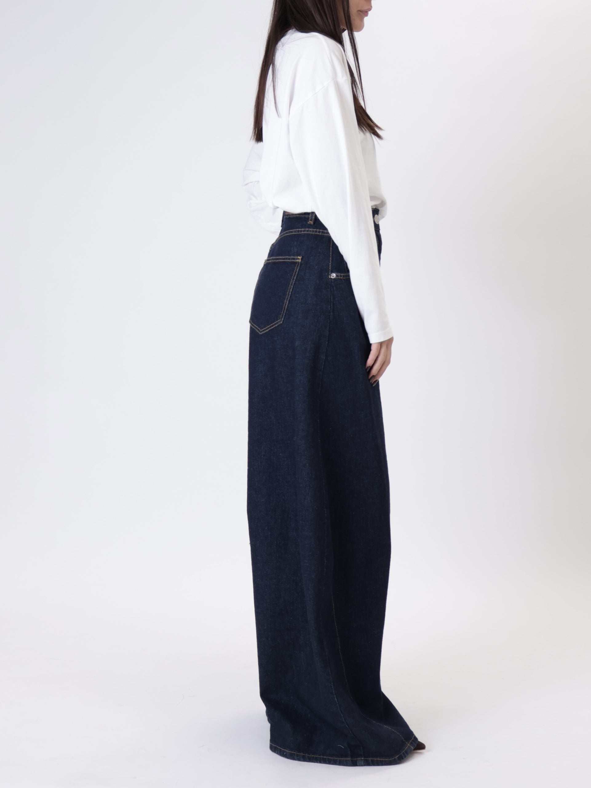 Jeans louvre denim scuro