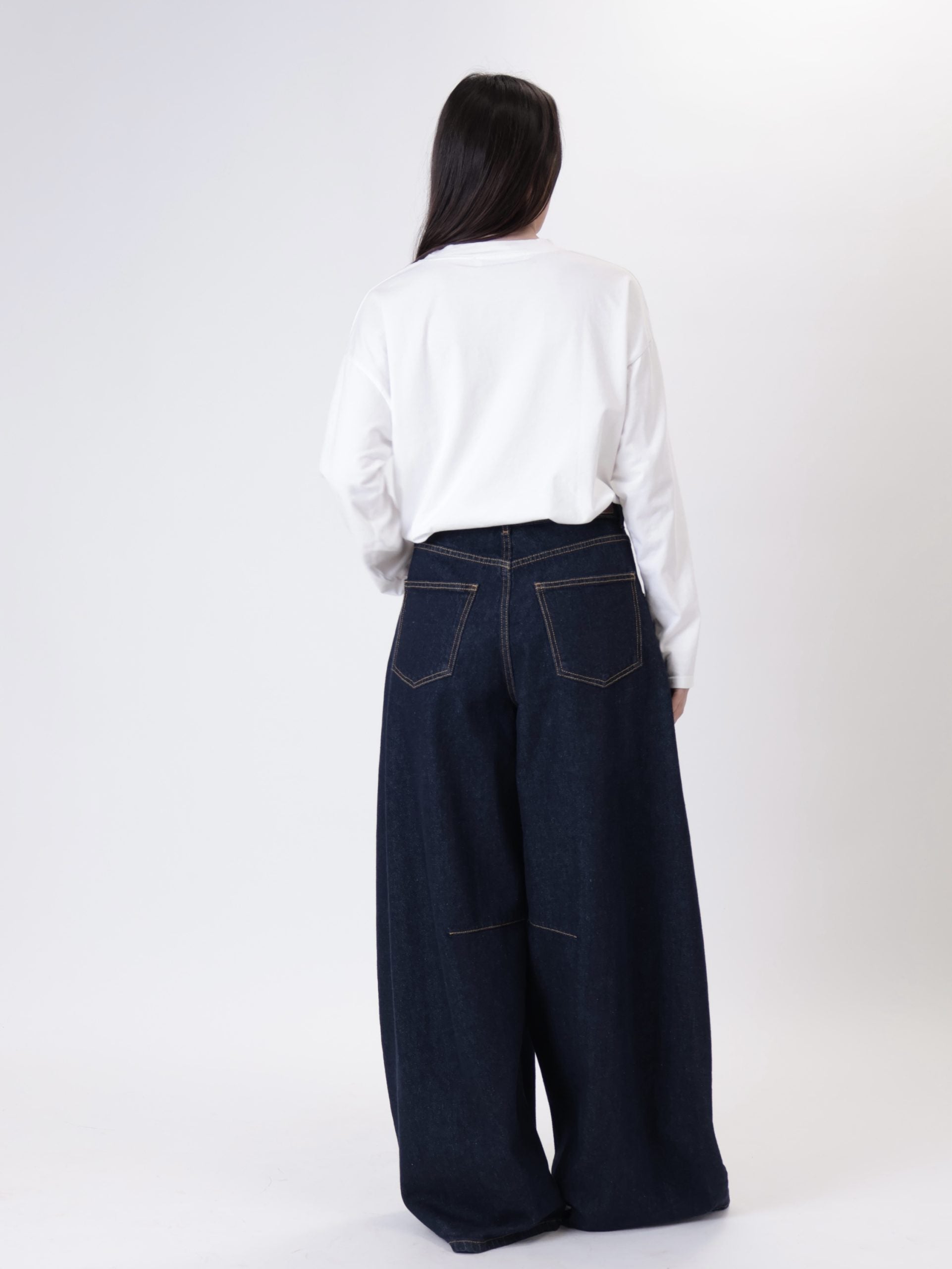 Jeans louvre denim scuro
