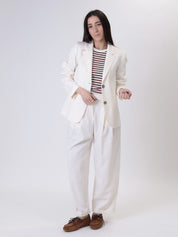 Basic "direct" natural jacket