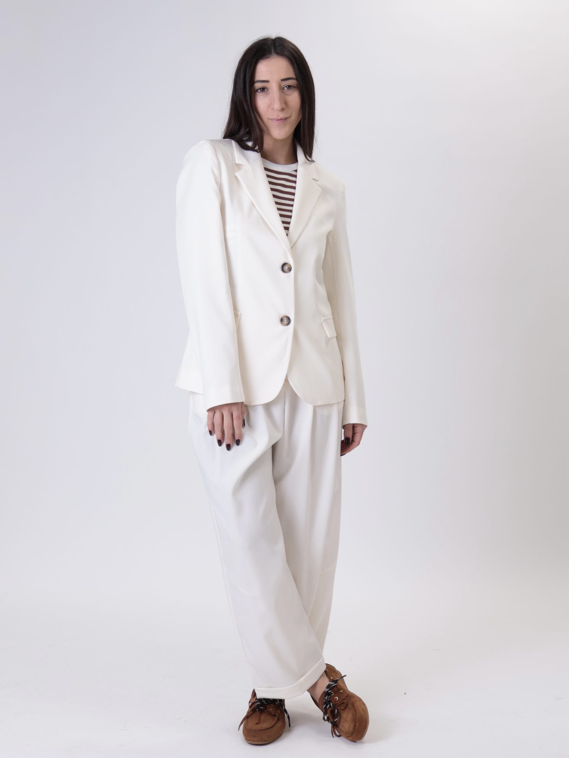 Basic "direct" natural jacket