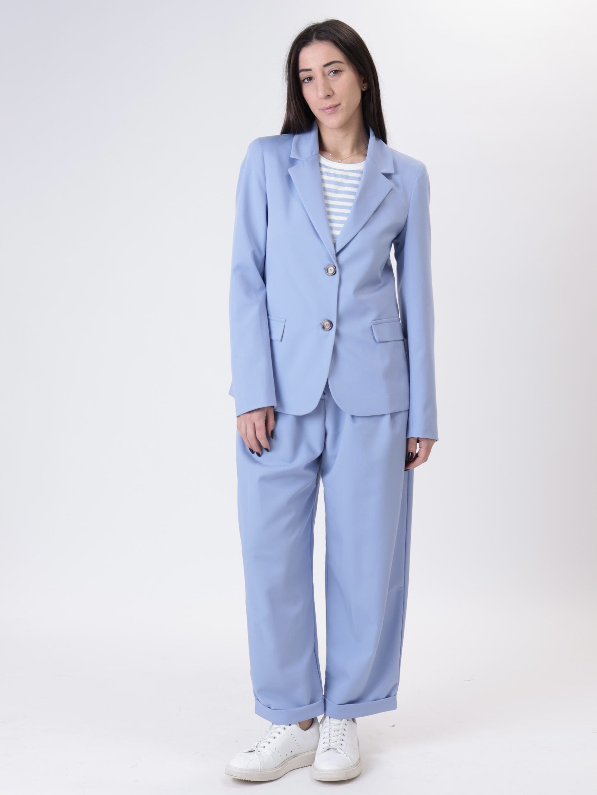 Basic "direct" light blue jacket