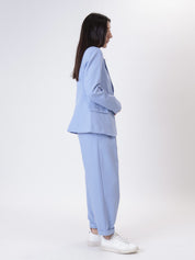 Basic "direct" light blue jacket