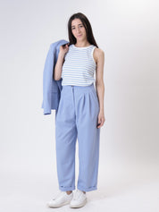 Basic "direct" light blue jacket