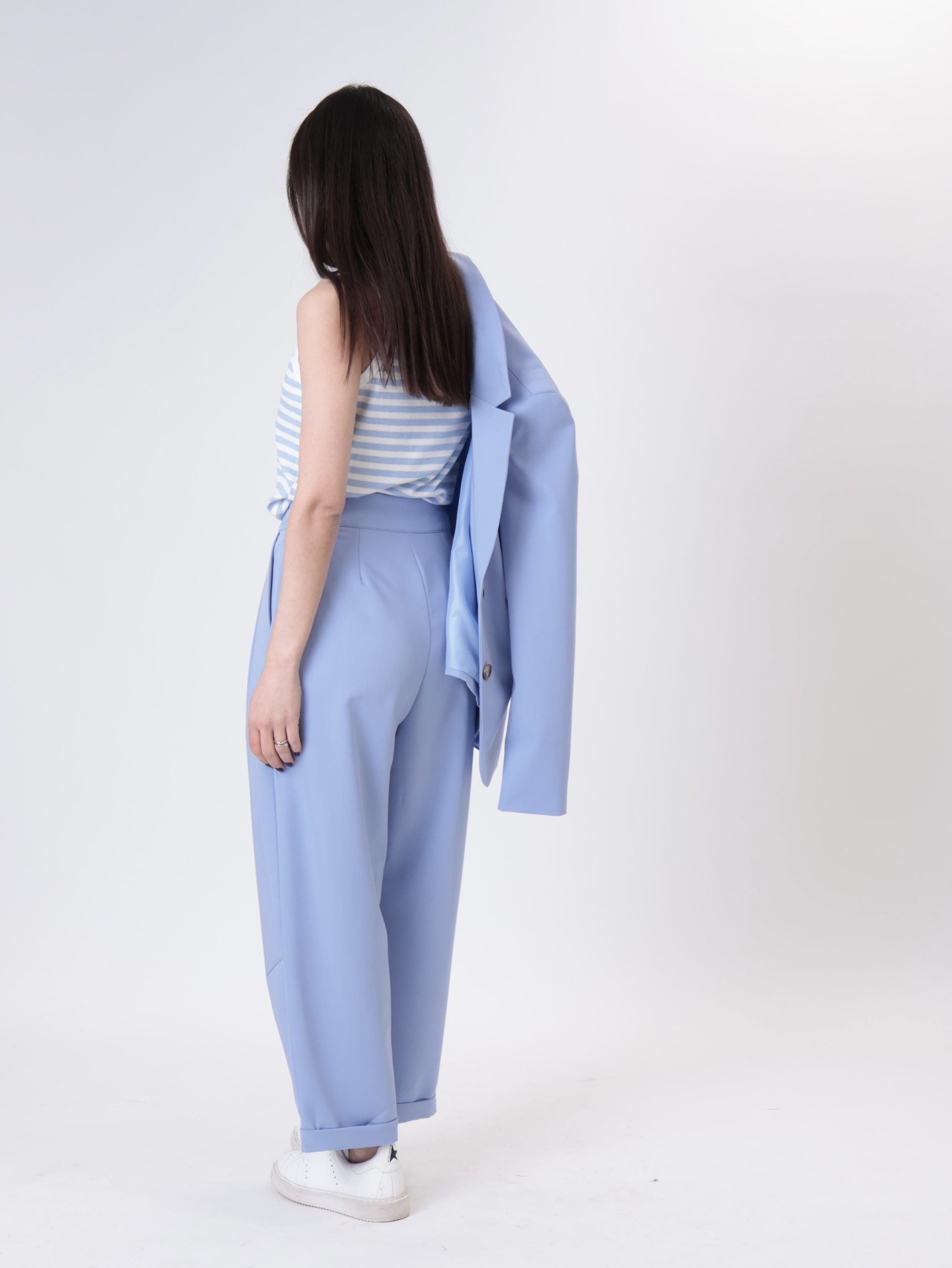 Basic "direct" light blue jacket