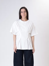 T-shirt pinces bianco