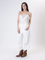 Laila white jeans