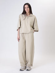 Agate beige trousers