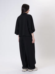 Agate black trousers