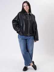 Bomber ecopelle Tokyo nero