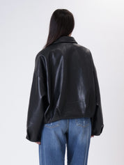 Bomber ecopelle Tokyo nero