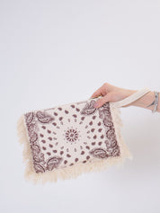 Pochette borsa Bandana moro/burro