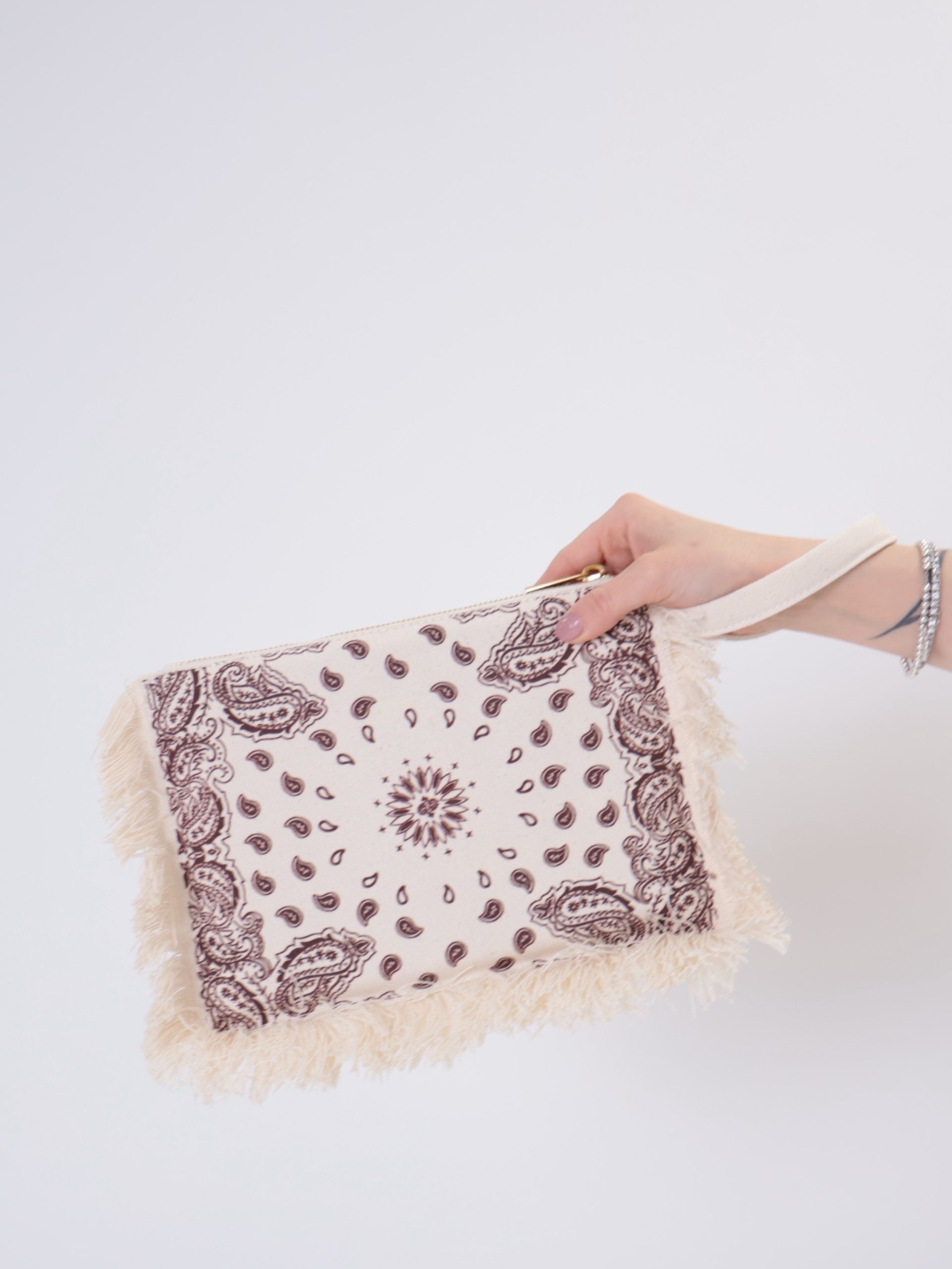 Pochette borsa Bandana moro/burro