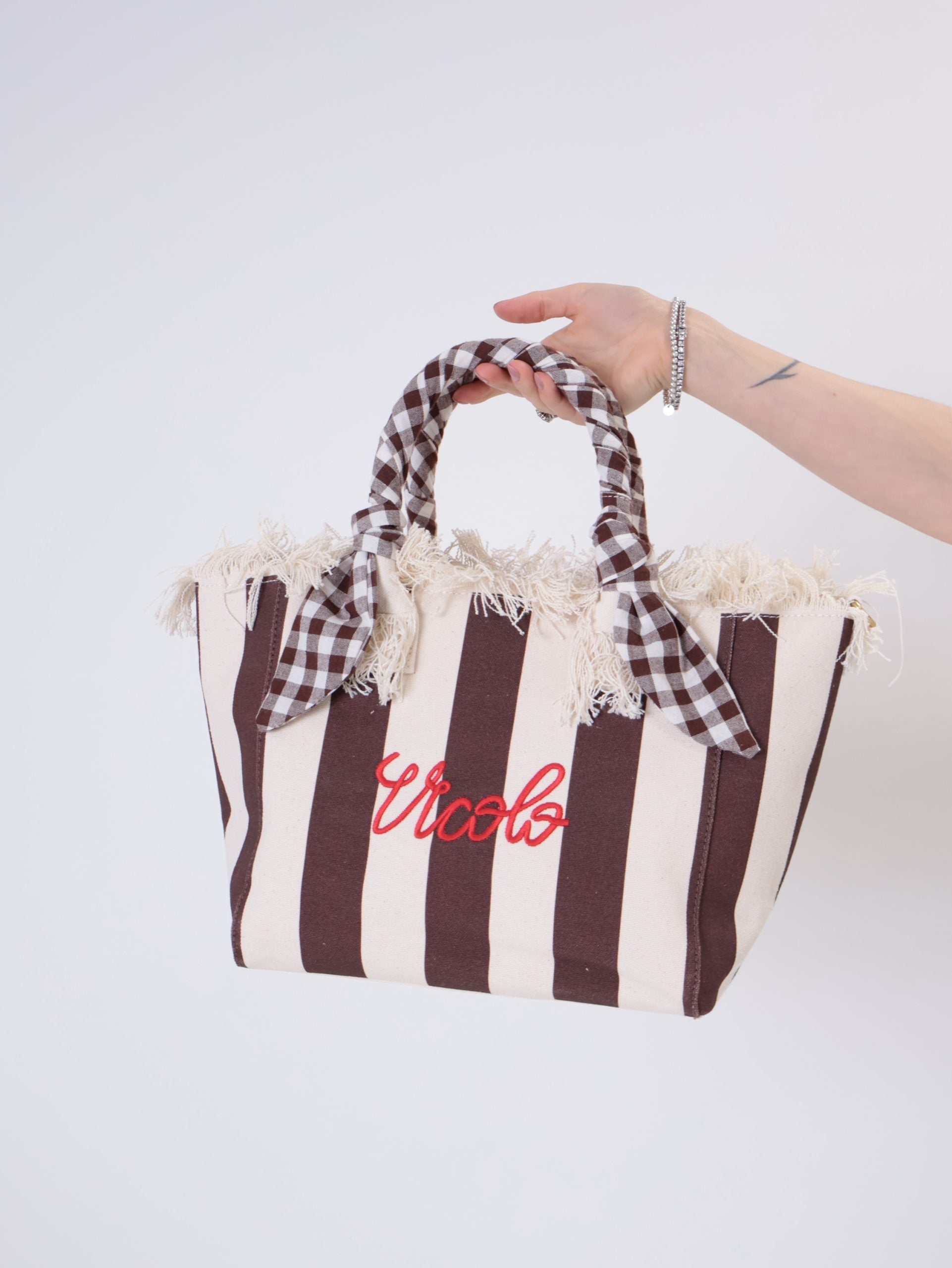 Borsa Ibiza Bag righe