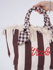 Borsa Ibiza Bag righe