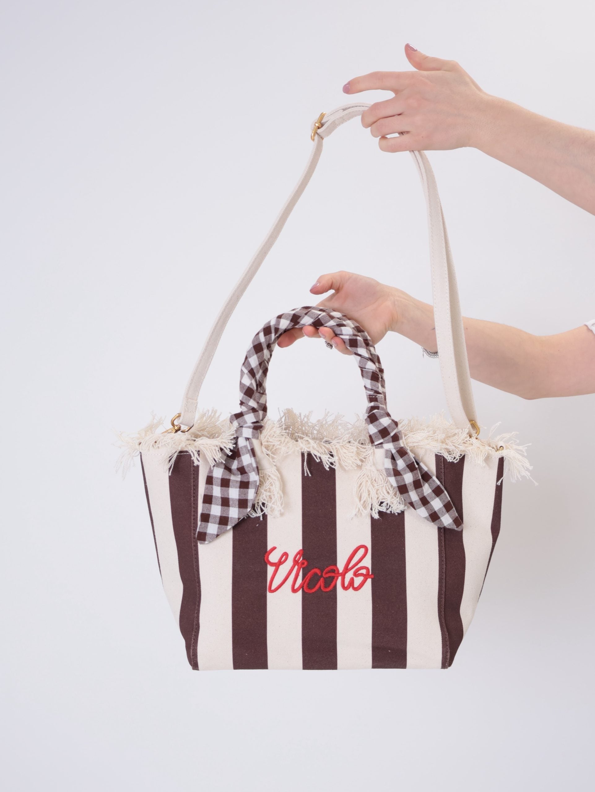 Borsa Ibiza Bag righe